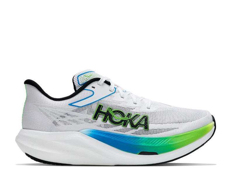 Hoka | Rocket X 3 | Frost / Electric Lime | Unisex