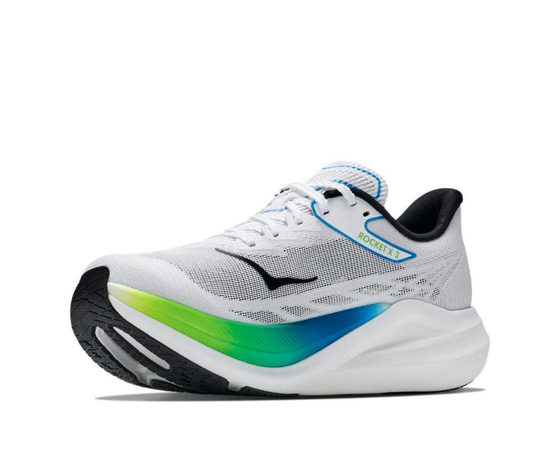 Hoka | Rocket X 3 | Frost / Electric Lime | Unisex