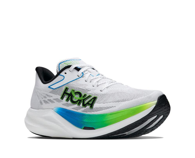 Hoka | Rocket X 3 | Frost / Electric Lime | Unisex