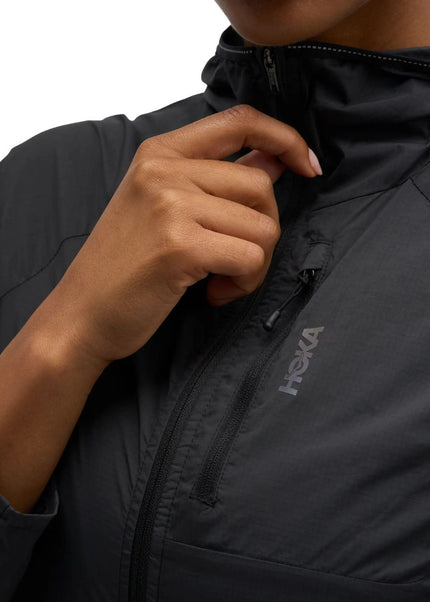 Hoka | Skyflow Windjacke | Schwarz | Damen