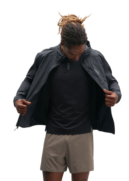 Hoka | Skyflow Wind Jacket | Black | Men's