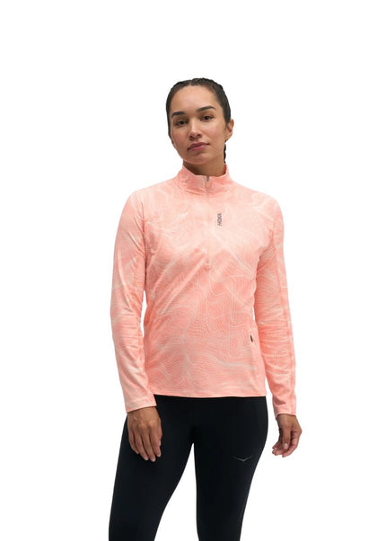 Hoka | Skyform Half Zip | Sunstone | Women's