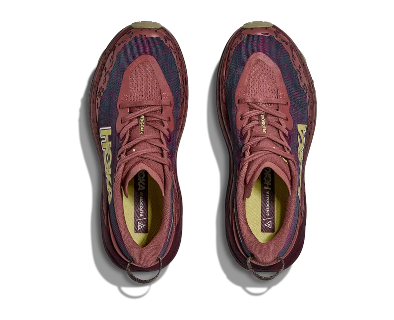 Hoka | Speedgoat 6 | Rouge / Black Cherry | Dames