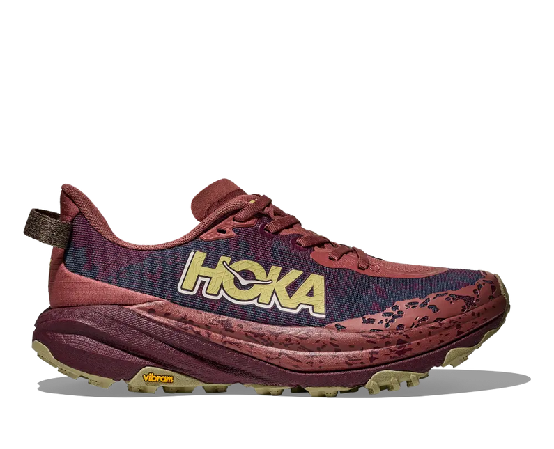 Hoka | Speedgoat 6 | Rouge / Black Cherry | Dames