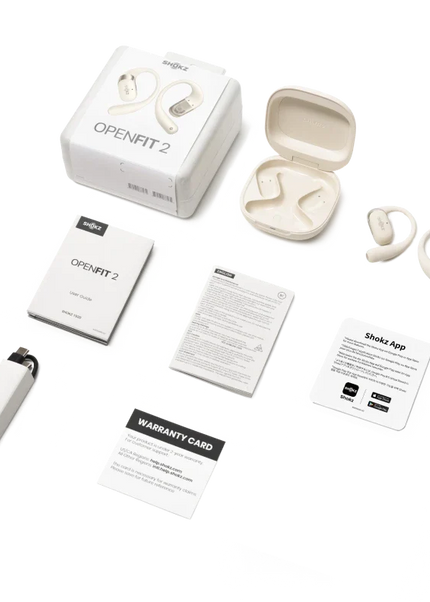 Shokz | OpenFit 2 | Sport-Kopfhörer | Schwarz