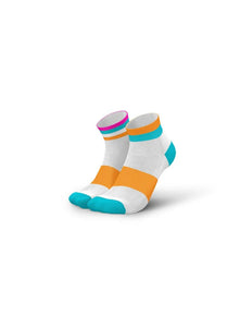 Incylence | Running Bands Short | Cyan / Orange