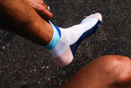 Incylence | Running Polygons Short | Navy / Mint