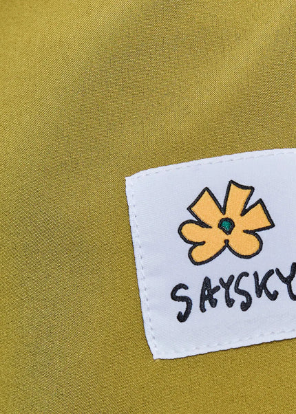 Saysky | Flower Pace Shorts 5'' | Heren | Green SAYSKY