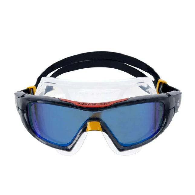 AquaSphere | VistaPro | Blue Titanium Mirrored | Dark Grey