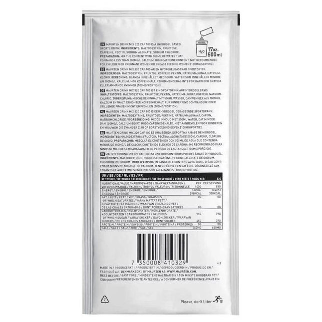 Maurten | Trinken | Mischung 320 | Café 100 | Kasten