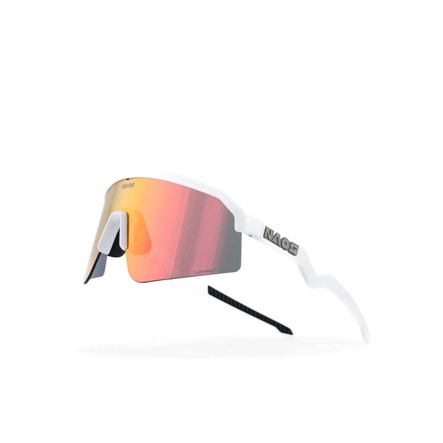 Naos | Ziris Sportbril | Glossy White / Black / Red