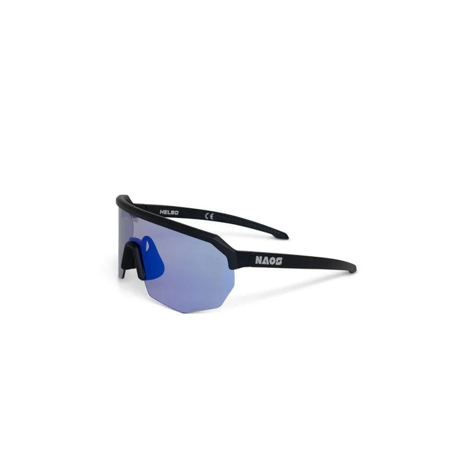 Naos | Helbo Photochromic Sports Glasses | Matte Black / Blue