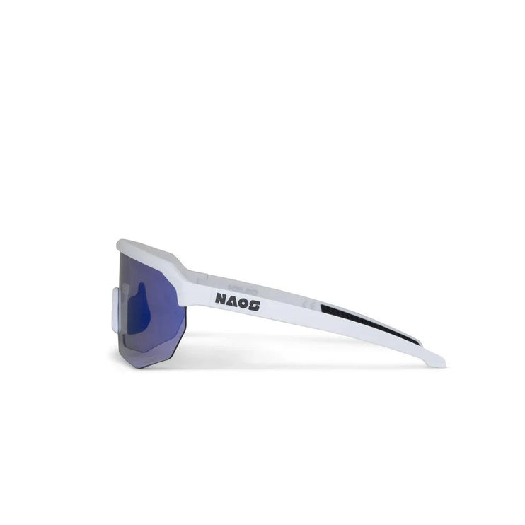 Naos | Helbo Photochromic Sportbril | Matte White / Blue