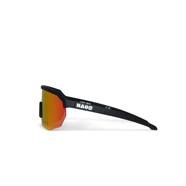 Naos | Helbo Sports Glasses | Matte Black / Black Red