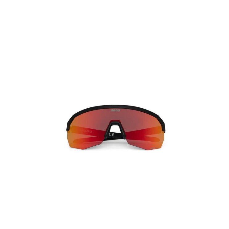 Naos | Helbo Sportbril | Matte Black / Black Red
