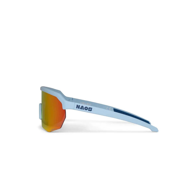Naos | Helbo Sports Glasses | Matte Sky Blue / Black Red