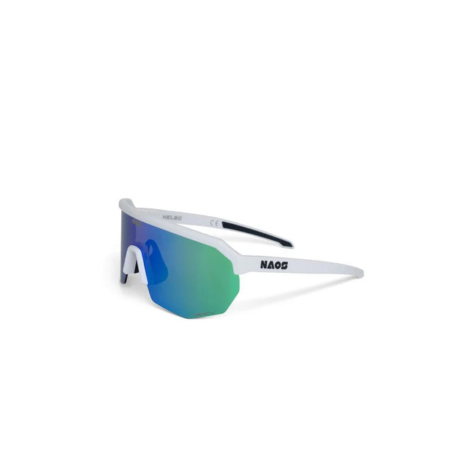 Naos | Helbo Sports Glasses | Matte White / Blue Green