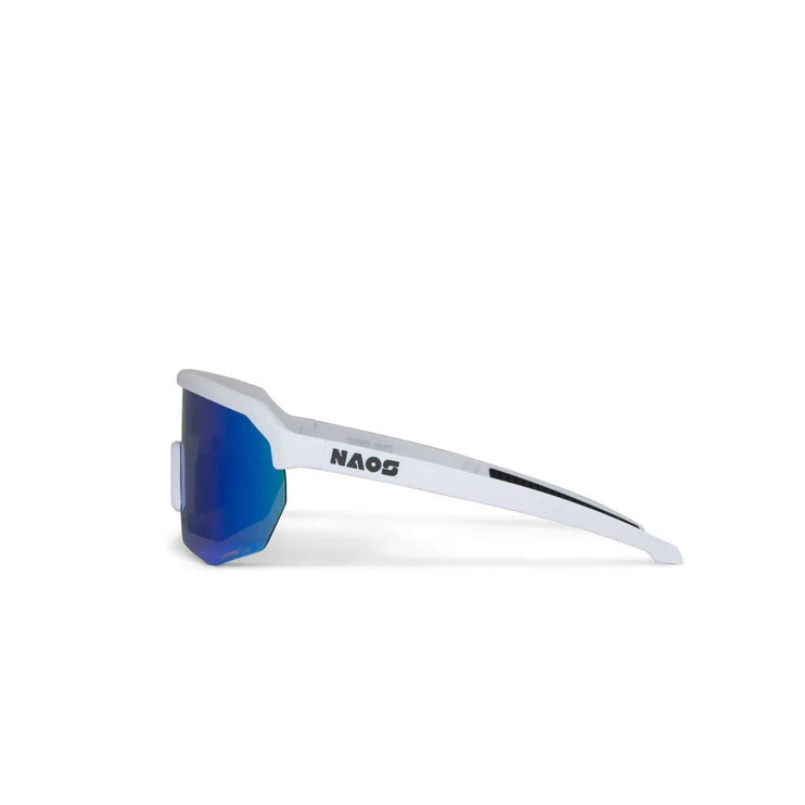 Naos | Helbo Sportbril | Matte White / Blue Green