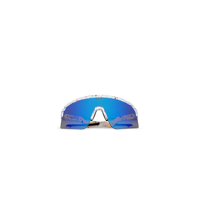Naos | Ziris Photochromic Sports Glasses | White Funfetti / Blue