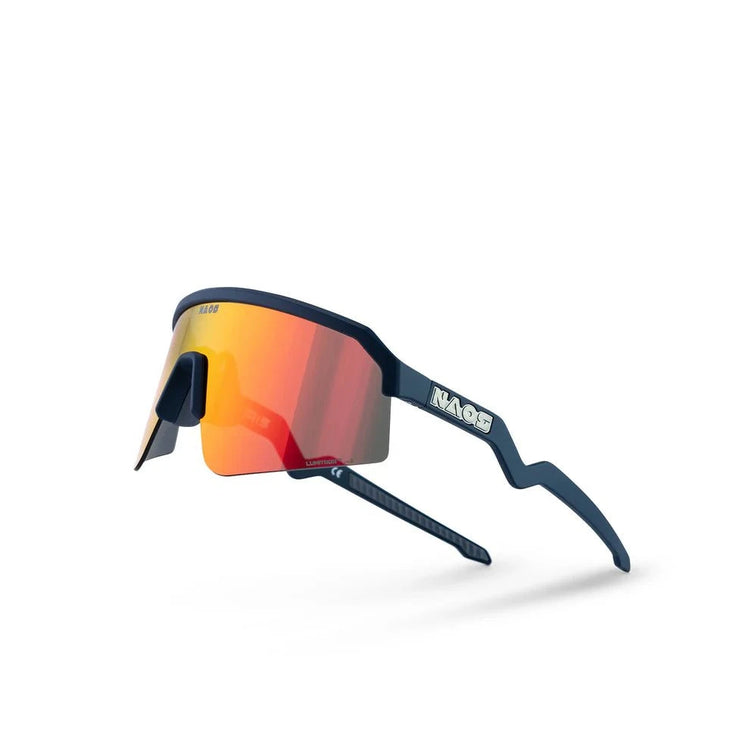 Naos | Ziris Sportbril | Navy Blue / Black Red