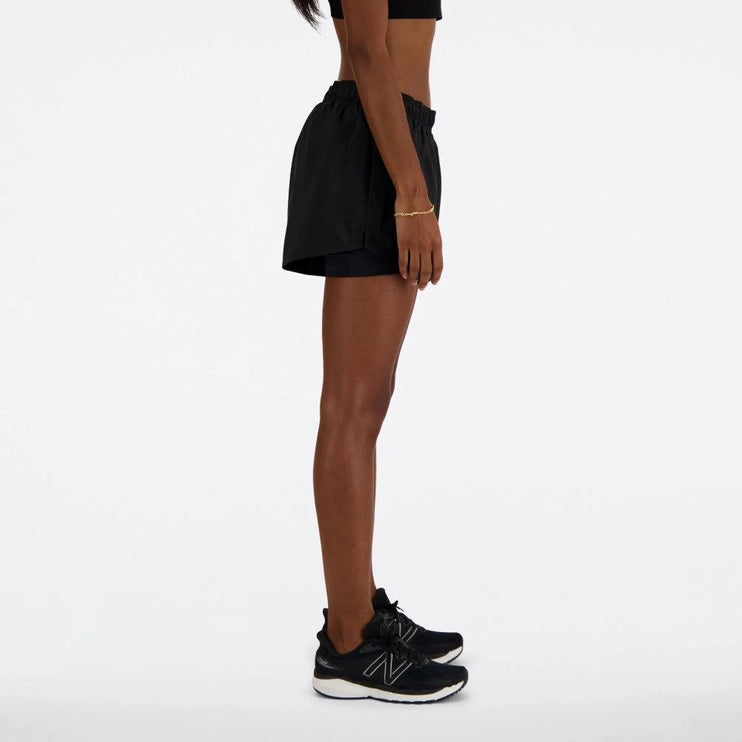 New Balance | 2-in-1 Short 3'' | Dames | Black