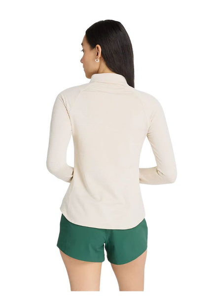 New Balance | Athletics Heat Grid 1/2 Zip | Damen | Linen Heather