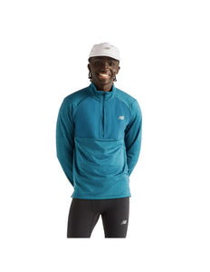 New Balance | Athletics Heat Grid 1/2 Zip | Heren | Streamsong
