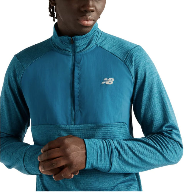 New Balance | Athletics Heat Grid 1/2 Zip | Heren | Streamsong