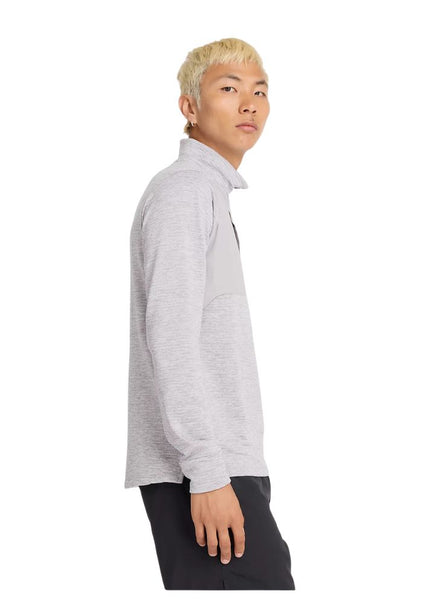 New Balance | Athletics Heat Grid 1/2 Zip | Heren | Athletic Grey