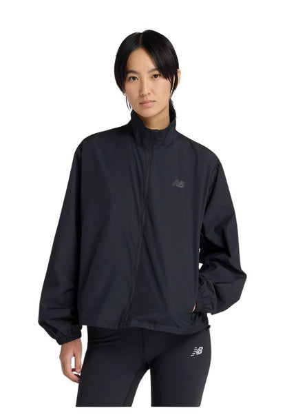 New Balance | Fast Days Graphic Jacket | Dames | Black