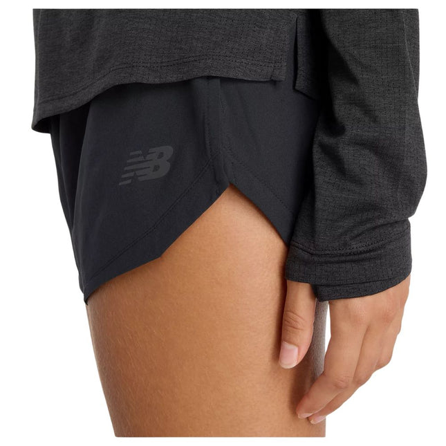 New Balance | RC Essential Long Sleeve | Dames | Caviar Heather
