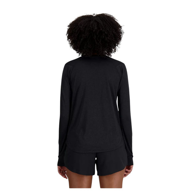 New Balance | RC Essential Long Sleeve | Dames | Caviar Heather