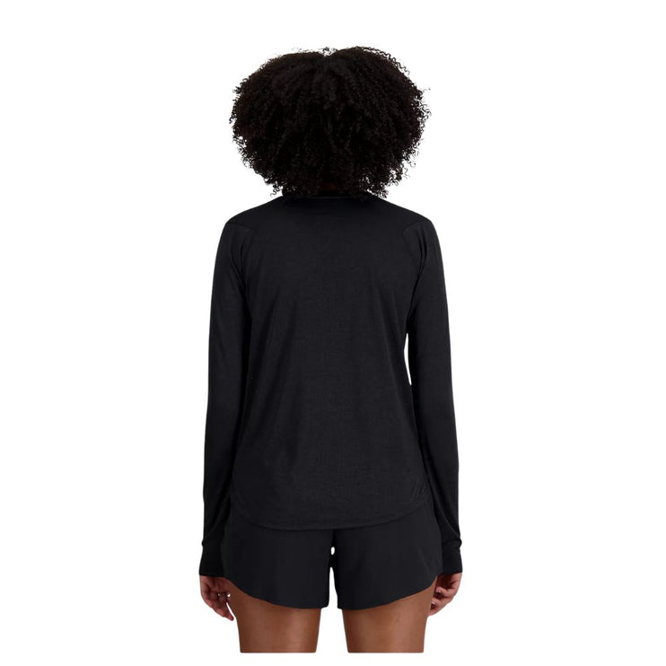 New Balance | RC Essential Long Sleeve | Dames | Caviar Heather
