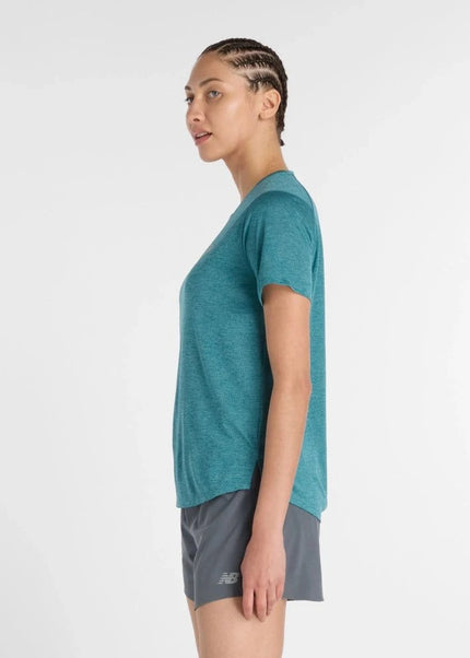 New Balance | RC Essential T-Shirt | Dames | Big teal