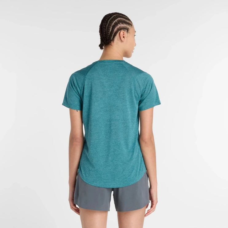 New Balance | RC Essential T-Shirt | Dames | Big teal