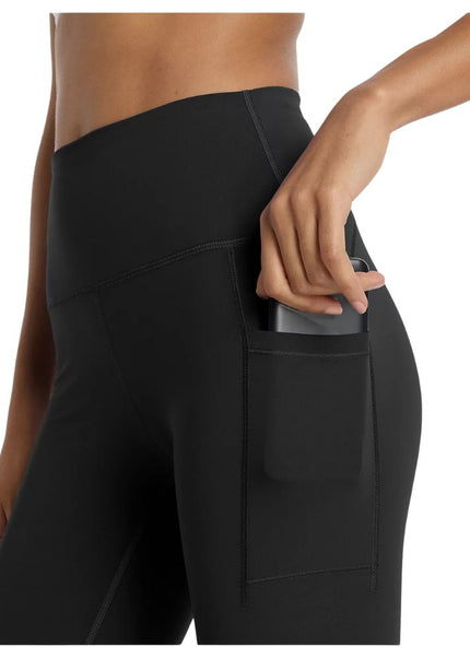 New Balance | Sleek Pocket High Rise Leggings | Damen | Schwarz