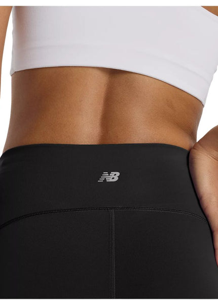 New Balance | Sleek Pocket High Rise Leggings | Damen | Schwarz
