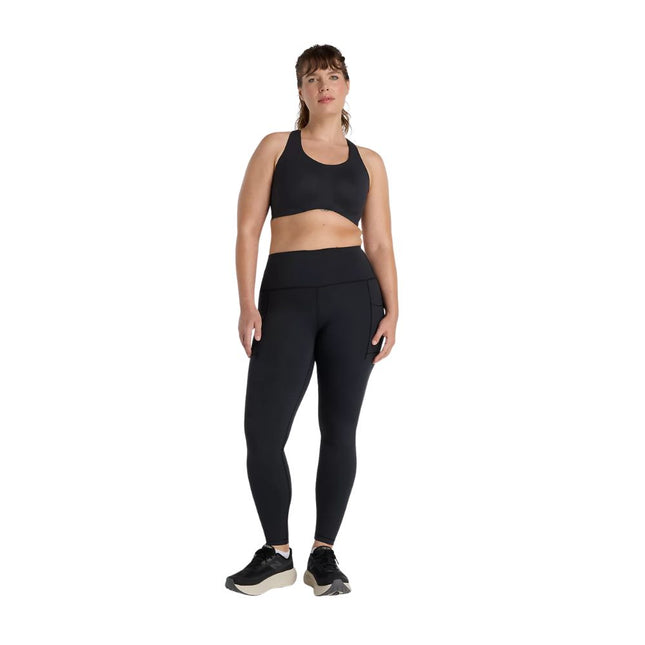 New Balance | Sleek Pocket High Rise Legging | Dames | Black