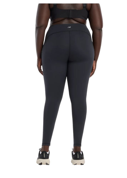 New Balance | Sleek Pocket High Rise Leggings | Damen | Schwarz