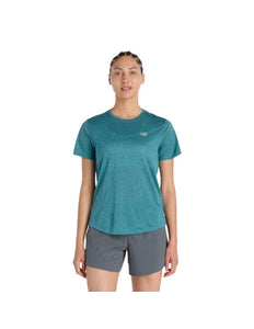 New Balance | RC Essential T-Shirt | Dames | Big teal