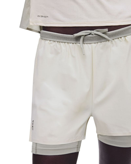 ON | 3'' Performance 2/1 Shorts | Dames | Hare / Brume