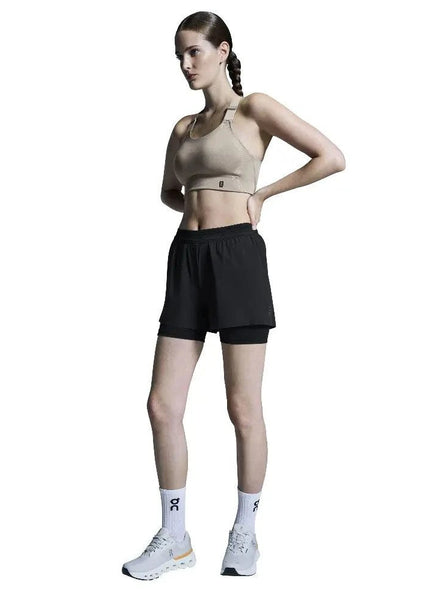 ON | 3'' Performance 2/1 Shorts | Ladies | Black