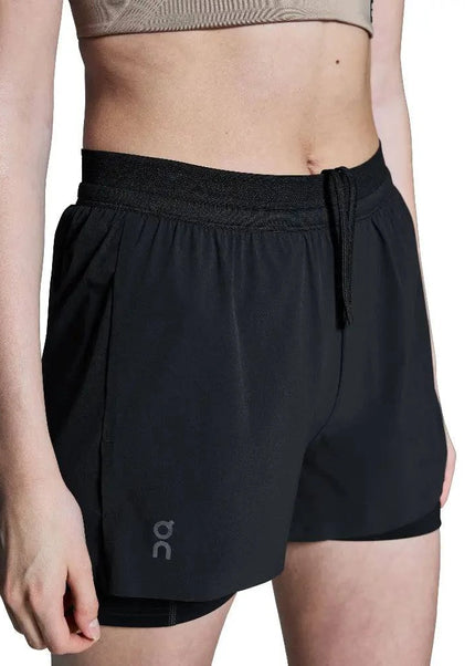 ON | 3'' Performance 2/1 Shorts | Ladies | Black