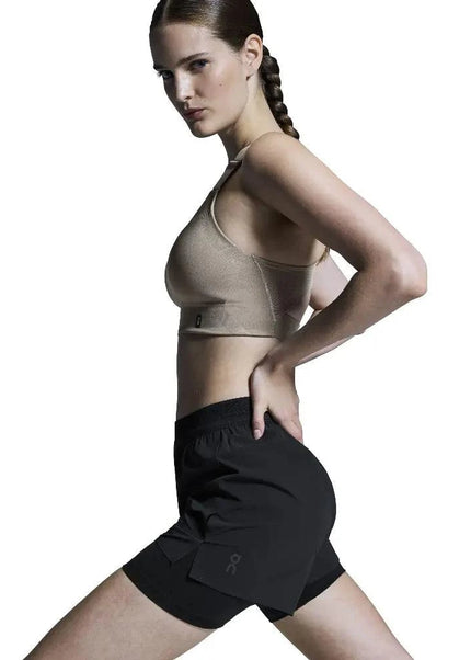 ON | 3'' Performance 2/1 Shorts | Ladies | Black