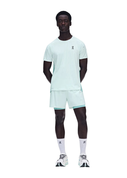 ON | 5'' Performance 2/1 Shorts | Herren | Flurry /  Aquamarine