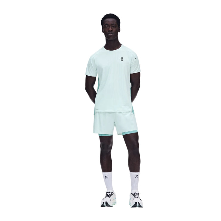 ON | 5'' Performance 2/1 Shorts | Men's | Flurry / Aquamarine