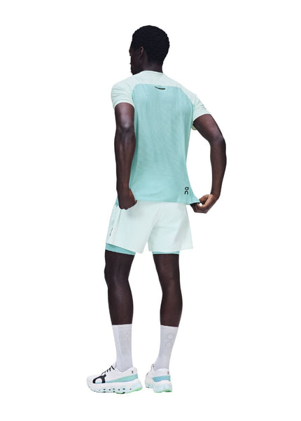 ON | 5'' Performance 2/1 Shorts | Herren | Flurry /  Aquamarine