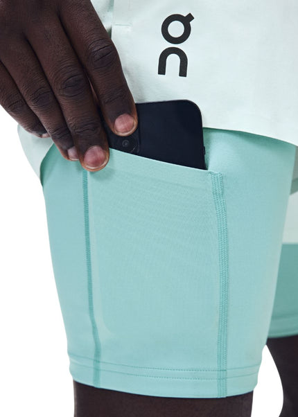 ON | 5'' Performance 2/1 Shorts | Herren | Flurry /  Aquamarine