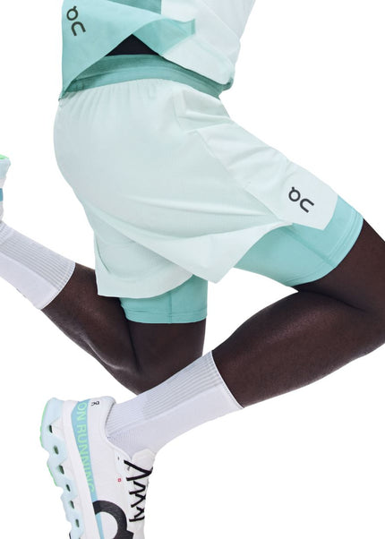 ON | 5'' Performance 2/1 Shorts | Herren | Flurry /  Aquamarine
