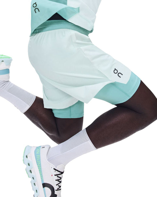 ON | 5'' Performance 2/1 Shorts | Men's | Flurry / Aquamarine